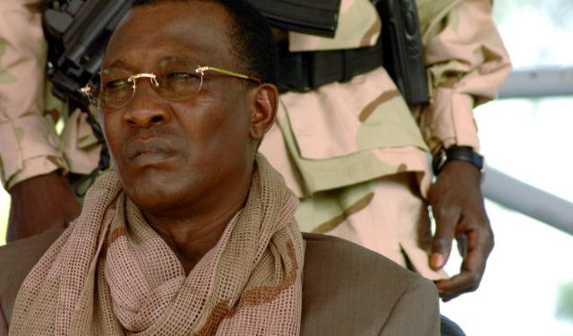 FILE PHOTO: Chad President Deby watches rally in N’Djamena