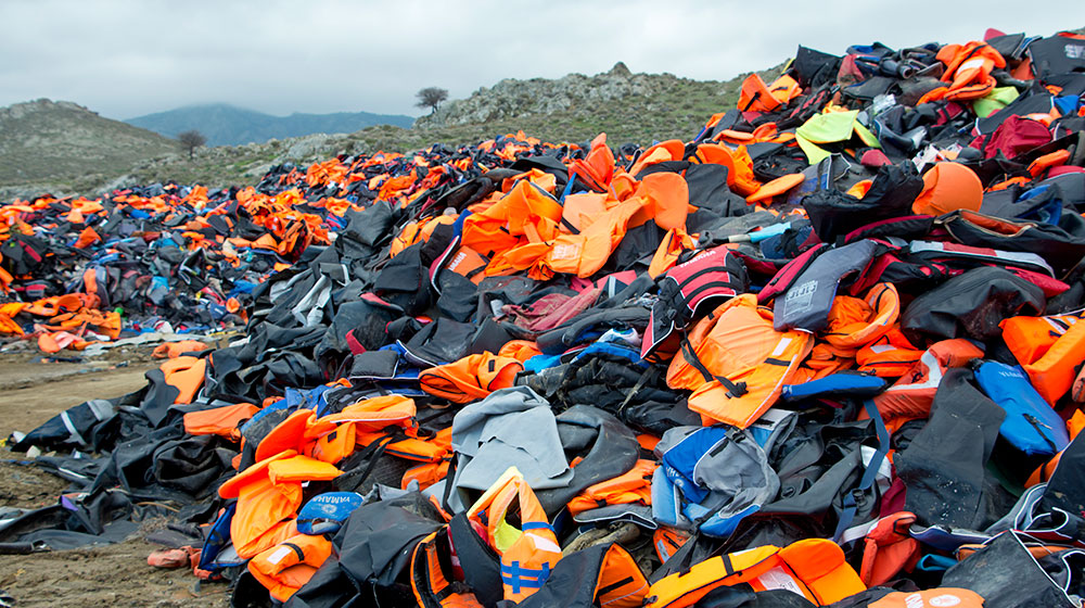 Getty Images life vest photo
