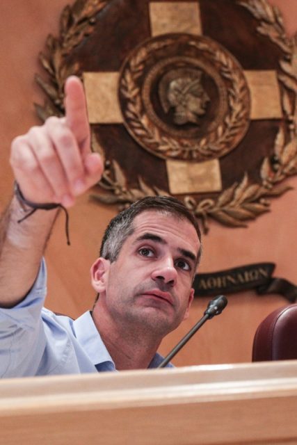 εκλογή προεδρείου; Δήμος Αθηναίων; προεδρείο; presidium; mayor of Athens; Κώστας Μπακογιάννης; Kostas Bakoyannis;