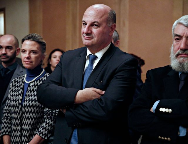 Brussels; Belgium; politics; politician; political party leaders; political party; New Democracy; ND; event; speech; Νέα Δημοκρατία; Νέα; εκδήλωση; Βρυξέλλες; επιχειρηματίες; Κώστας Τσιάρας; Ελίζα Βόζεμπεργκ;
