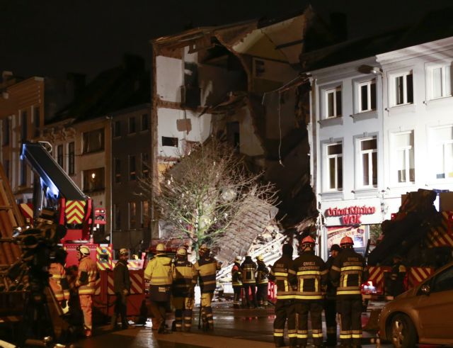 Building collapse in Antwerp