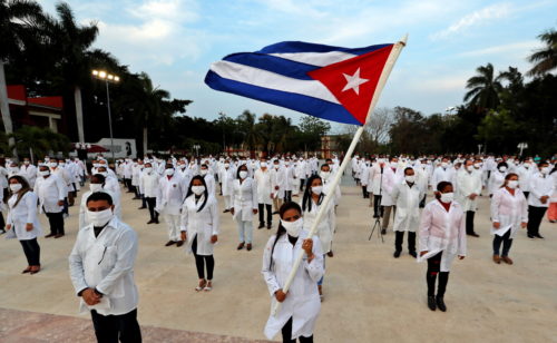 Cuba sends more than 200 doctors to South Africa to combat COVID-19