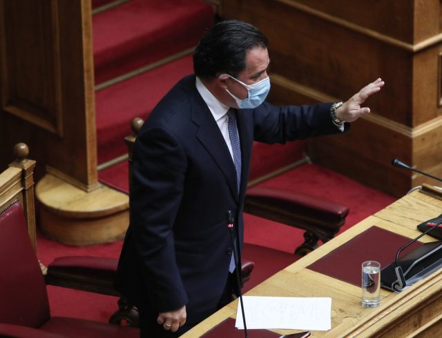 2021; budget; discussion; economy; Finance; Parliament; plenum; state budget debate; Κοινοβούλιο; βουλή; οικονομία; ολομέλεια; προϋπολογισμός; συζήτηση; συνεδρίαση; Adonis Georgiadis; Άδωνις Γεωργιάδης;