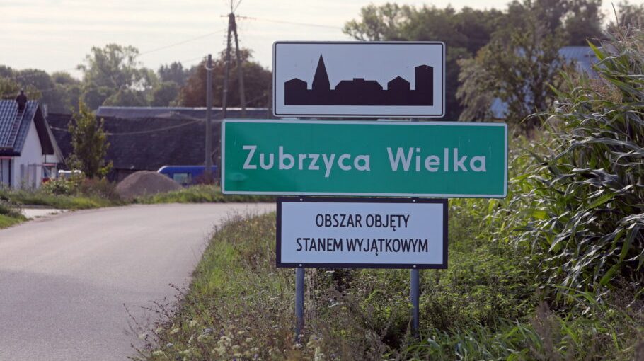 State of emergency near the border with Belarus in Poland