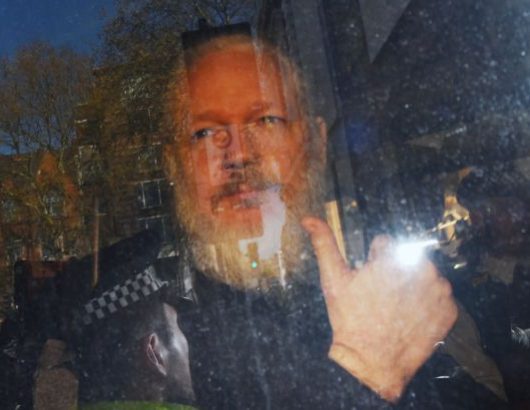 Julian Assange arrested in London