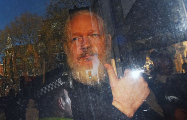 Julian Assange arrested in London