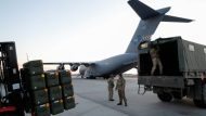 Ukraine receives shipment of Lithuania’s military aid at an airport outside Kyiv