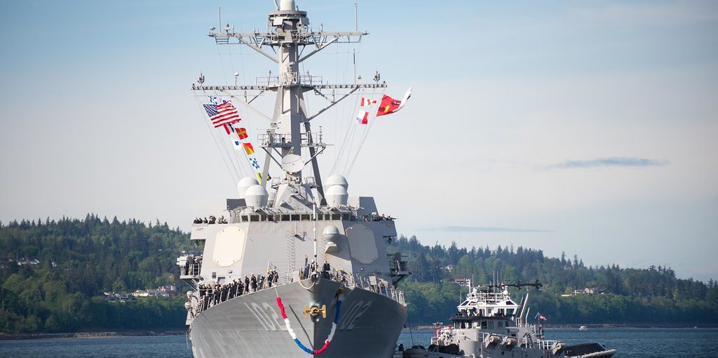 USS Sampson returns from deployment