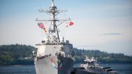 USS Sampson returns from deployment