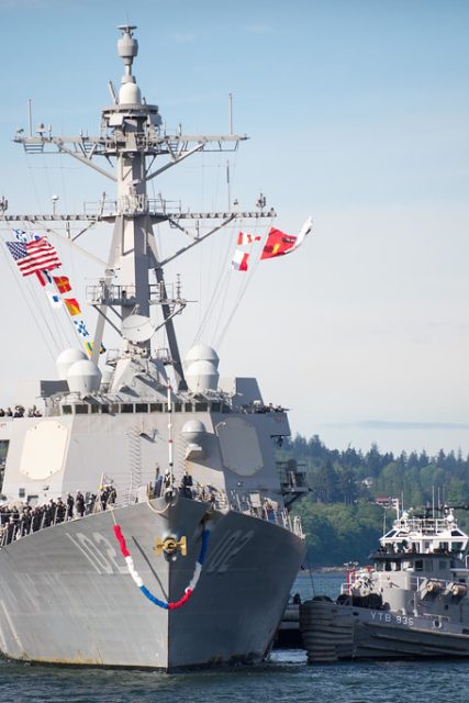USS Sampson returns from deployment