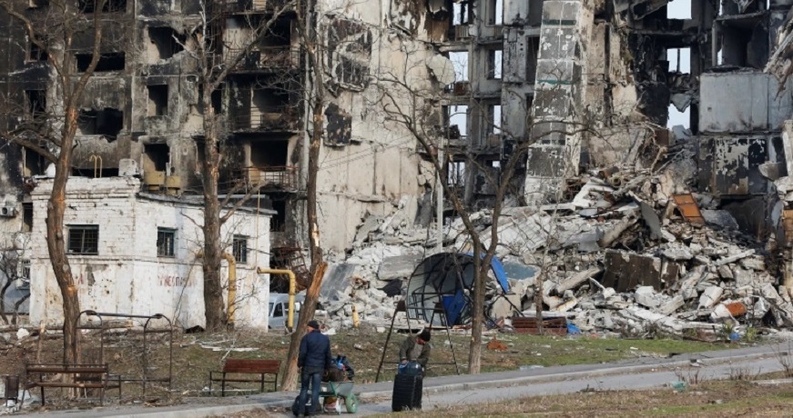UKRAINE-CRISIS-MARIUPOL