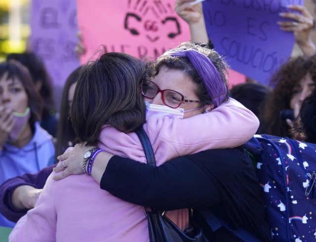 Spain Feminist Protest