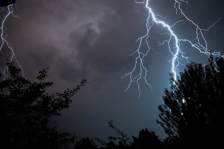 thunder-weather-lightning-dark-thunderstorm-blue