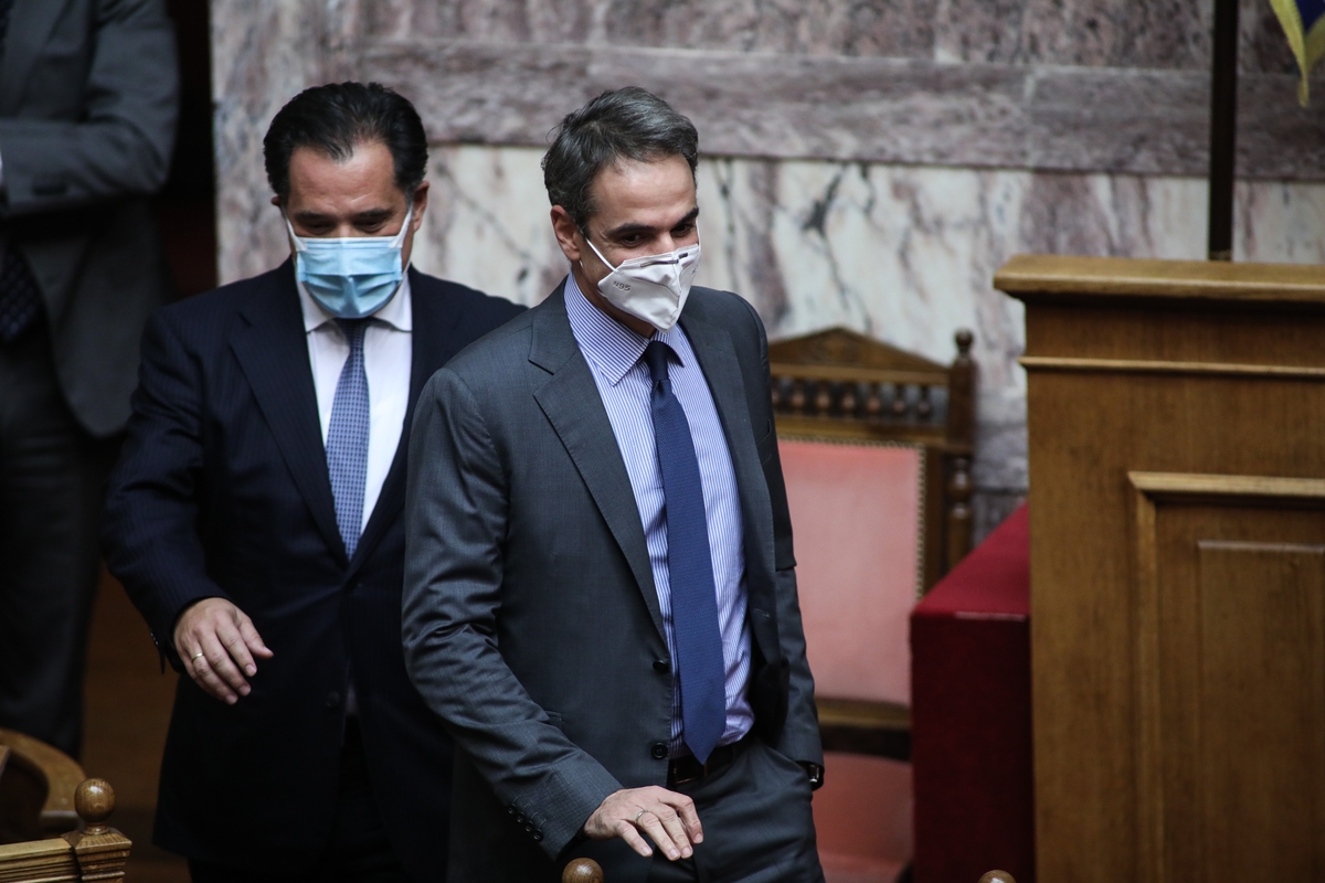 2021; budget; discussion; economy; Finance; Parliament; plenum; state budget debate; Κοινοβούλιο; βουλή; οικονομία; ολομέλεια; προϋπολογισμός; συζήτηση; συνεδρίαση; Κυριάκος Μητσοτάκης; Kyriakos Mitsotakis; Adonis Georgiadis; Άδωνις Γεωργιάδης;