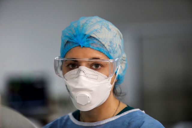 Intensive care unit at Sotiria hospital in Athens