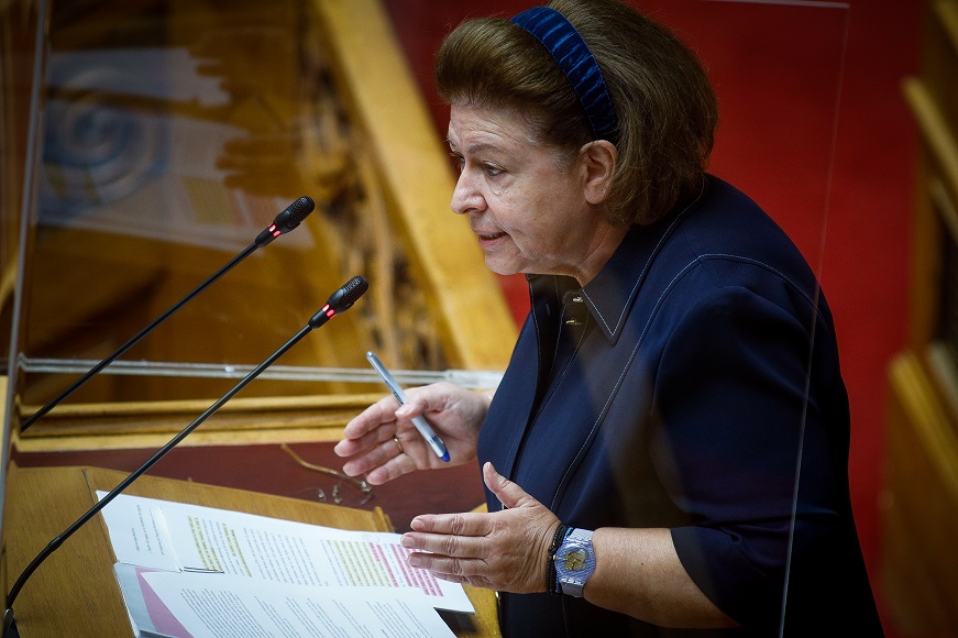 ΣΤΥΛΙΑΝΗ ΜΕΝΔΩΝΗ ΥΠΟΥΡΓΟΣ  ΣΥΖΗΤΗΣΗ ΣΤΗΝ ΟΛΟΜΕΛΕΙΑ ΤΗΣ ΒΟΥΛΗΣ Ν/Σ ΤΟΥ ΥΠ. ΠΟΛΙΤΙΣΜΟΥ(ΚΟΝΤΑΡΙΝΗΣ ΓΙΩΡΓΟΣ EUROKINISSI)