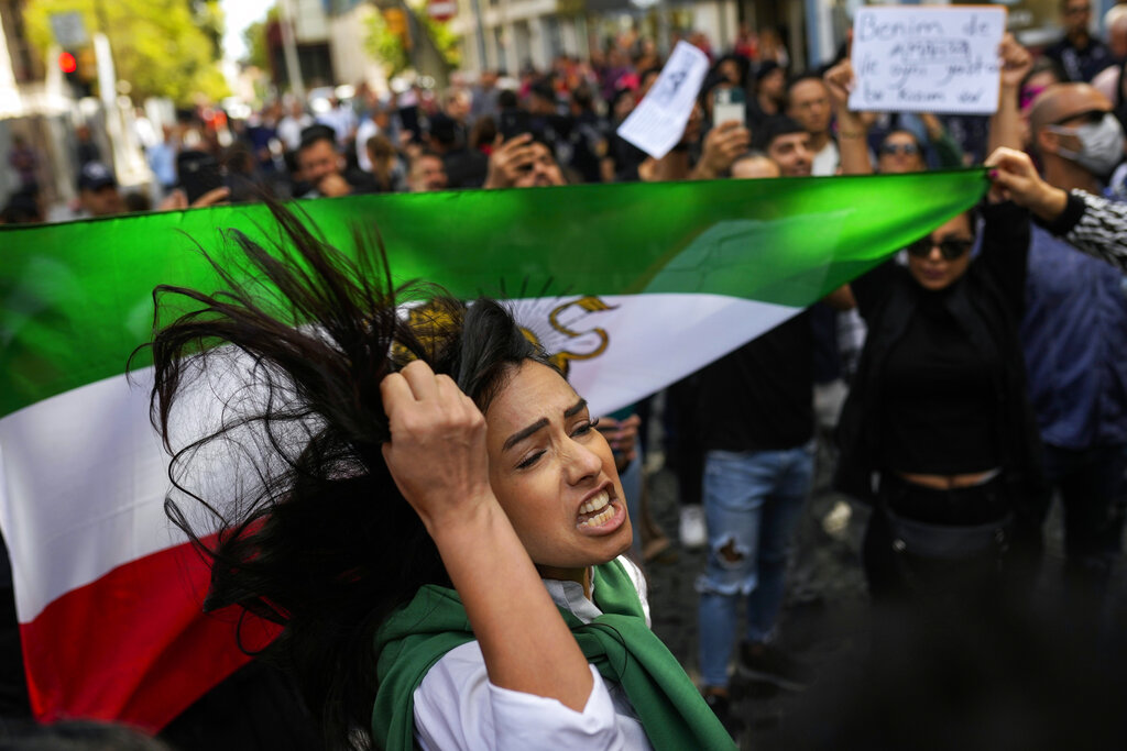 Turkey Iran Protest