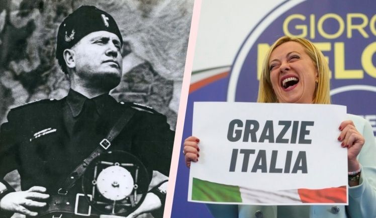 mussolini-meloni