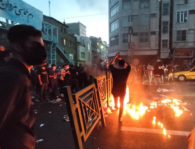 Protest in Iran following Mahsa Amini’s death