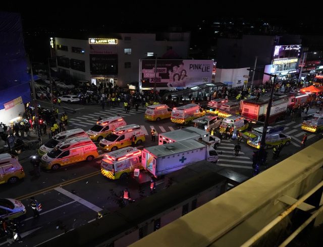 South Korea Halloween Crowd Surge