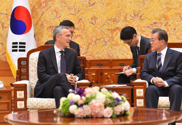 Visit by NATO Secretary General to the Republic of Korea- Meeting with the President of the Republic of Korea