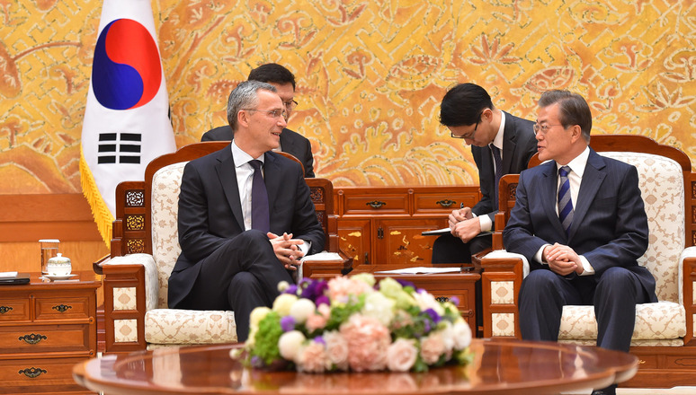 Visit by NATO Secretary General to the Republic of Korea- Meeting with the President of the Republic of Korea