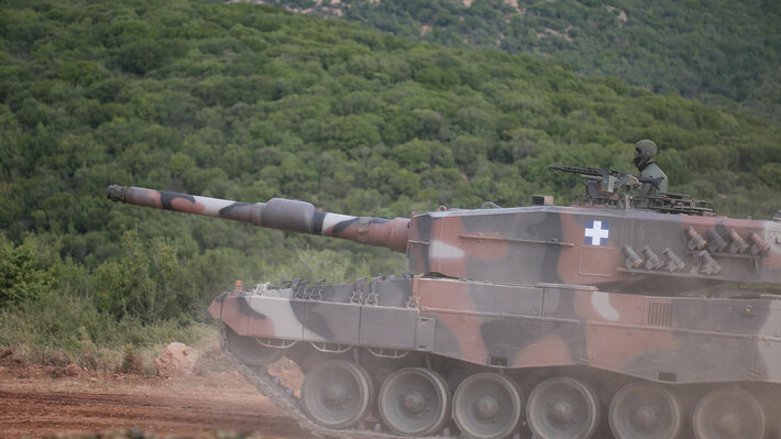 leopard greece