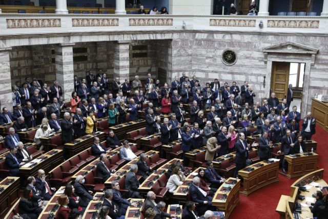 [358753] ΣΥΖΗΤΗΣΗ ΣΤΗΝ ΟΛΟΜΕΛΕΙΑ ΤΗΣ ΒΟΥΛΗΣ ΕΠΙ ΤΗΣ ΠΡΟΤΑΣΗΣ ΜΟΜΦΗΣ ΤΟΥ ΣΥΡΙΖΑ ΚΑΤΑ ΤΗΣ ΚΥΒΕΡΝΗΣΗΣ / 3η ΗΜΕΡΑ(ΓΙΩΡΓΟΣ ΚΟΝΤΑΡΙΝΗΣ/EUROKINISSI)