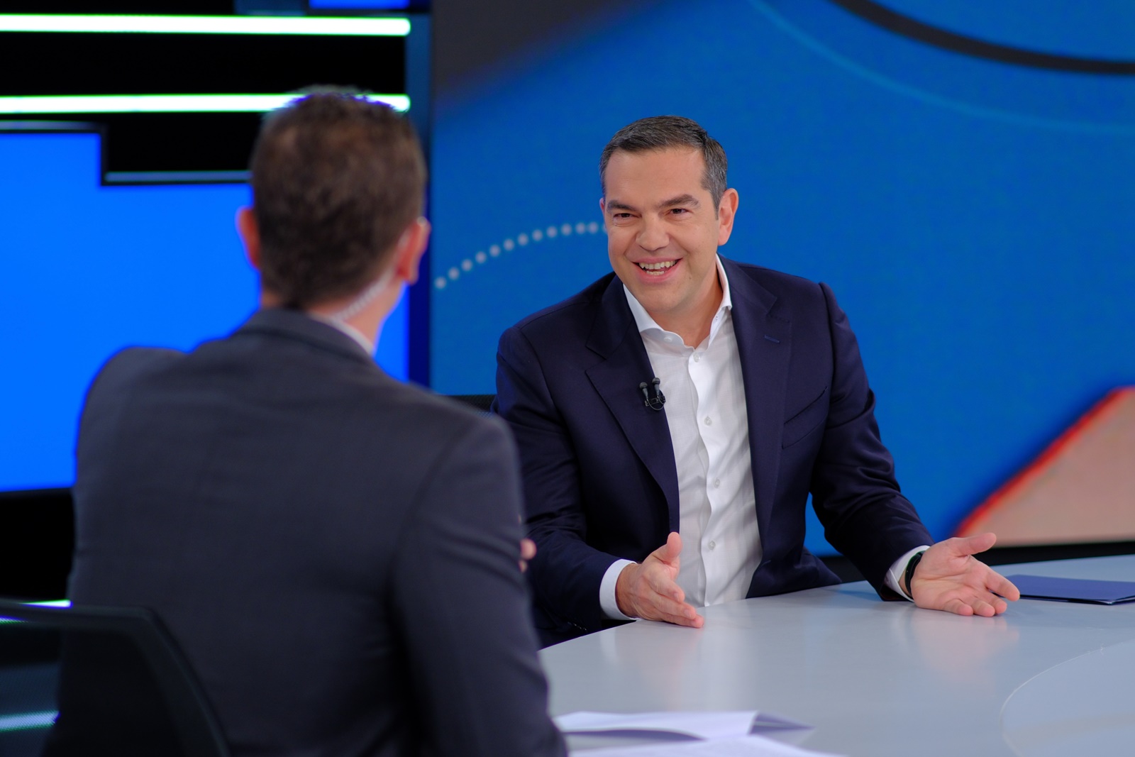 ΣΥΝΕΝΤΕΥΞΗ ΤΟΥ ΠΡΟΕΔΡΟΥ ΤΟΥ ΣΥΡΙΖΑ – ΠΣ ΑΛΕΞΗ ΤΣΙΠΡΑ ΣΤΟ ΔΕΛΤΙΟ ΕΙΔΗΣΕΩΝ ΤΟΥ ALPHA  (ΓΡ. ΤΥΠΟΥ ΣΥΡΙΖΑ/EUROKINISSI)