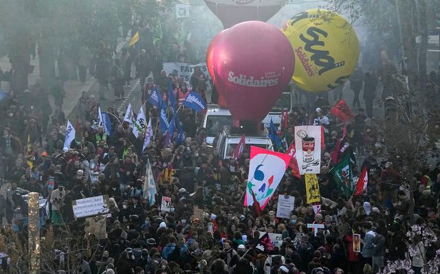 France Pension Protests