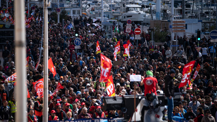 France Pensions Protests