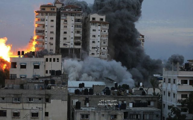 gaza-bombardments
