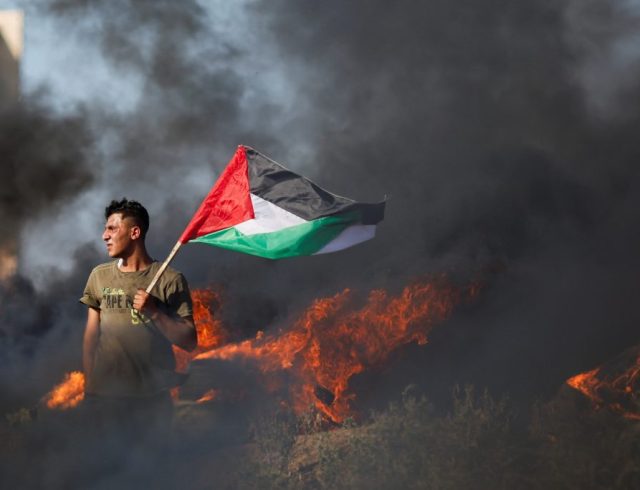 ISRAEL-PALESTINIANS-GAZA-PROTEST