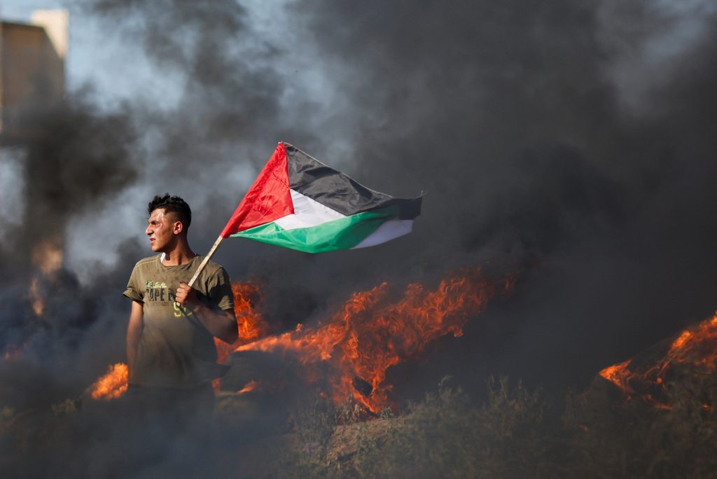 ISRAEL-PALESTINIANS-GAZA-PROTEST
