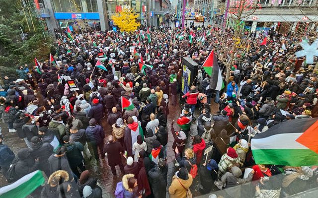 leicester-gaza