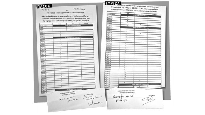 kolaz pasok syriza