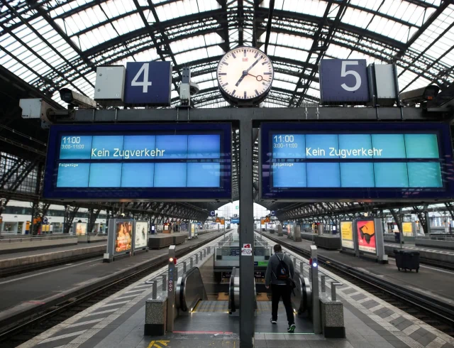 GERMANY-TRANSPORT-STRIKES