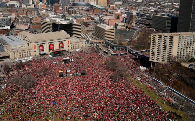 Super Bowl Chiefs Parade Football