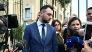 [369134] ΑΠΟΛΟΓΙΑ ΣΤΟΝ ΑΝΑΚΡΙΤΗ ΤΟΥ ΒΟΥΛΕΥΤΗ ΚΩΝΣΤΑΝΤΙΝΟΥ ΦΛΩΡΟΥ ΓΙΑ ΤΟ ΕΠΕΙΣΟΔΙΟ ΜΕ ΤΟΝ ΒΟΥΛΕΥΤΗ ΒΑΣΙΛΗ ΓΡΑΜΜΕΝΟ  (ΤΑΤΙΑΝΑ ΜΠΟΛΑΡΗ/EUROKINISSI)