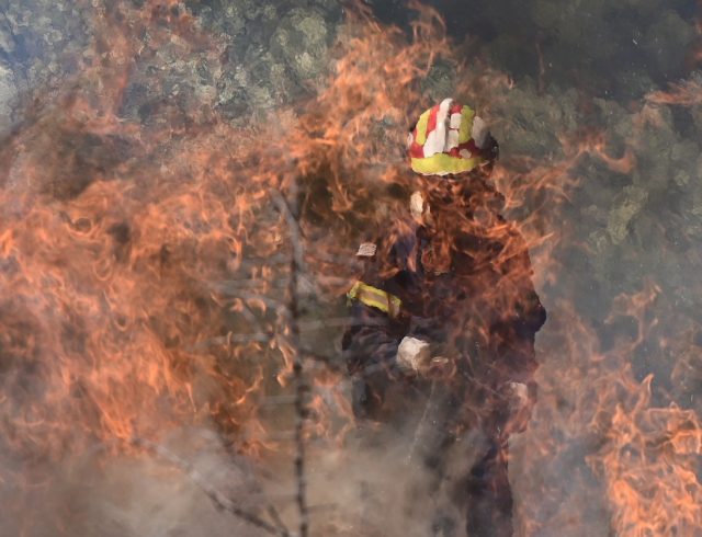 [371274] ΠΥΡΚΑΓΙΑ ΣΤΗ ΒΟΡΕΙΟΑΝΑΤΟΛΙΚΗ ΑΤΤΙΚΗ  (ΜΙΧΑΛΗΣ ΚΑΡΑΓΙΑΝΝΗΣ / EUROKINISSI)