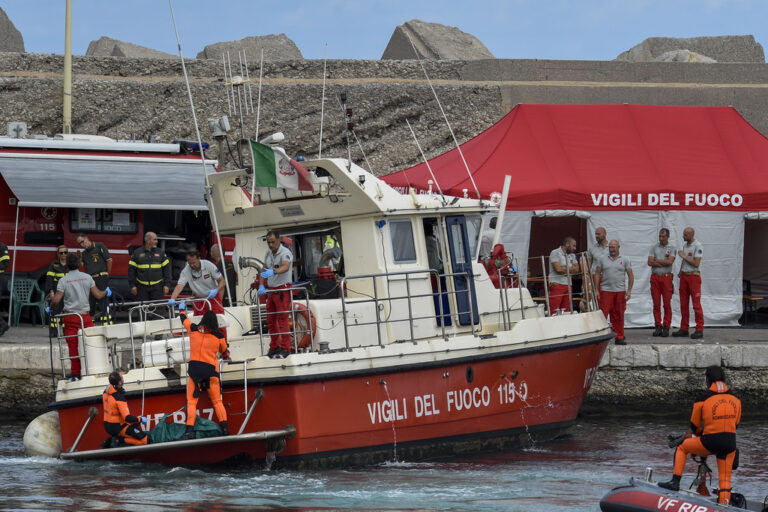 Italy Boaters Missing