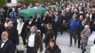[375302] ΤΑΦΗ ΤΟΥ ΜΙΜΗ ΔΟΜΑΖΟΥ  ΣΤΟ ΠΡΩΤΟ ΝΕΚΡΟΤΑΦΕΙΟ ΑΘΗΝΩΝ.   (ΣΤΕΛΙΟΣ ΣΤΕΦΑΝΟΥ / EUROKINISSI)