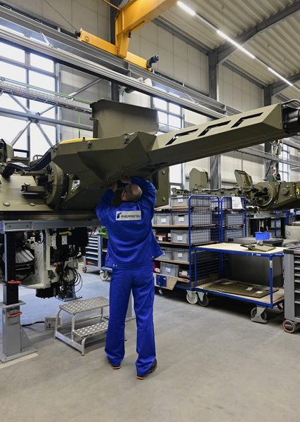 New Rheinmetall ammunition plant in Unterluess