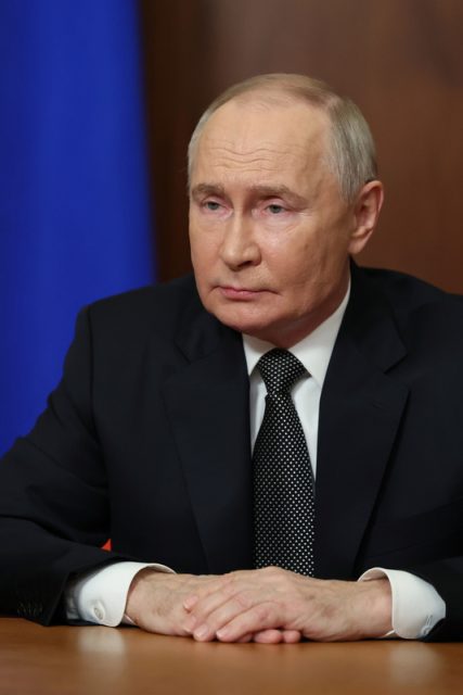 Putin announces Russian attack on Ukrainian defense industry facility