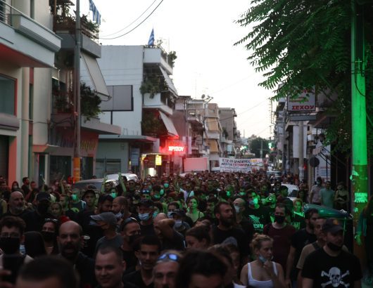 Pavlos Fyssas; anti-fascist; demonostration; Events; Killah P; Political; demonstrators; march; protest; protesters; rally; Παύλος Φύσσας; αντιφασιστική; διαδήλωση; διαδηλωτές; διαμαρτυρία; πορεία; συλλαλητήριο;