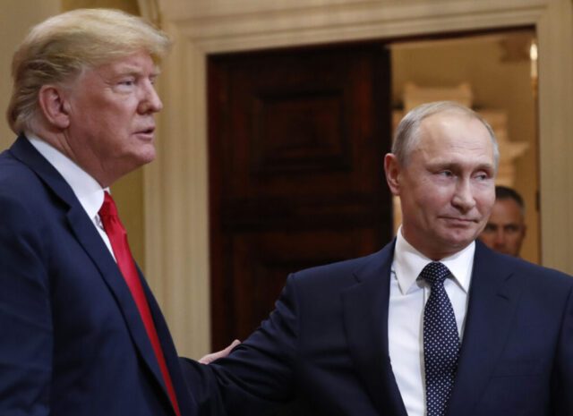 Donald Trump, Vladimir Putin