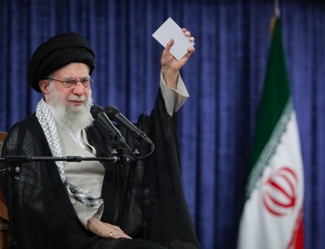 Iranian Supreme Leader Khamenei commemorates the first death anniversary of the late president Raisi