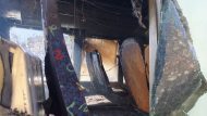 ΘΕΣΣΑΛΟΝΙΚΗ ΦΩΤΙΑ ΣΕ ΛΕΩΦΟΡΕΙΟ ΤΟΥ ΟΑΣΘ (ΛΙΑ ΦΩΚΑ/ EUROKINISSI)