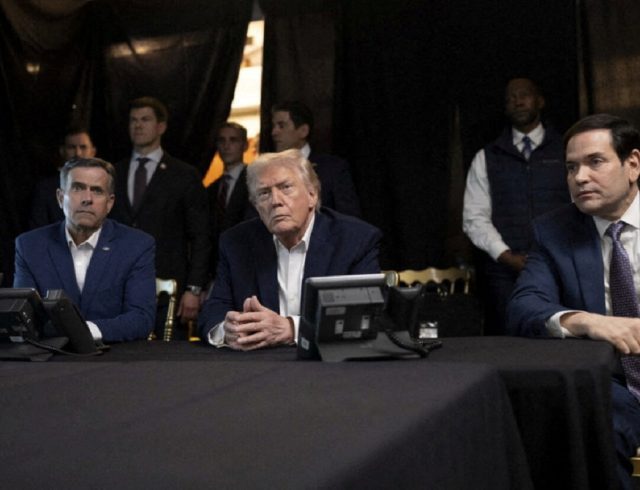 Photos show Trump watching U.S. military operation in Venezuela