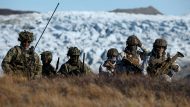 FILE PHOTO: Military drills in Greenland